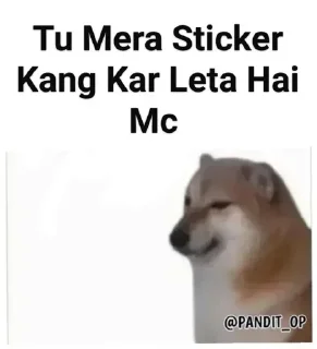 🐾 emoji Curses kang pack Telegram sticker 10 of 104