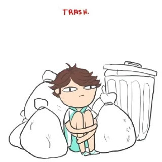 🗑 emoji #4  @ErenMustDie Telegram sticker 23 of 120