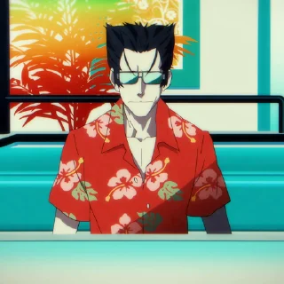 😃 emoji Monogatari Series: Off & Monster Season // @Anime_Sticker_noob Telegram sticker 14 of 19