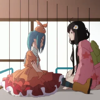 🥰 emoji Monogatari Series: Off & Monster Season // @Anime_Sticker_noob Telegram sticker 16 of 19