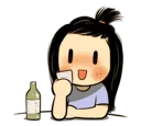 🍶 emoji Smile Brush Telegram sticker 18 of 128
