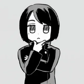 🤔 emoji Jujutsu Kaisen • @xxyuji • @Grup_Anime_Chat Telegram sticker 2 of 30