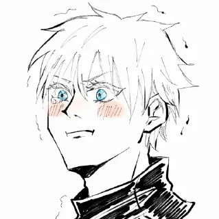 😳 emoji Jujutsu Kaisen • @xxyuji • @Grup_Anime_Chat Telegram sticker 18 of 30