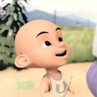 Sticker from ˖ ★ 🍼 upin @indomiecs︐