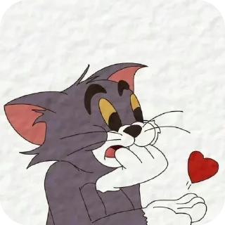 🐱 emoji Tom and Jerry 😼🐭 @stickers_galleryy Telegram sticker 7 of 20