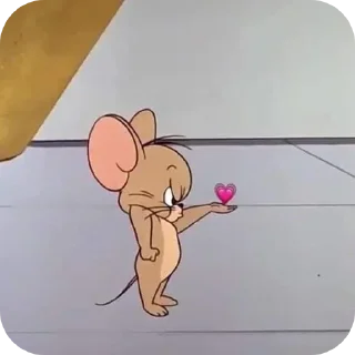 📝 emoji Tom and Jerry 😼🐭 @stickers_galleryy Telegram sticker 9 of 20