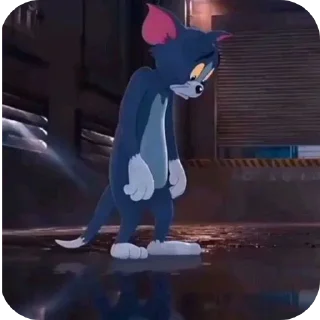 🥺 emoji Tom and Jerry 😼🐭 @stickers_galleryy Telegram sticker 19 of 20