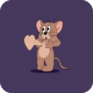 🐱 emoji Tom and Jerry 😼🐭 @stickers_galleryy Telegram sticker 12 of 20