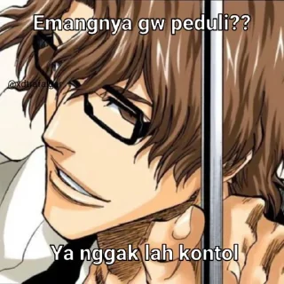 💀 emoji Lo kontol @xdtrafalgar Telegram sticker 7 of 15