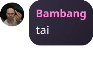 ☂️ emoji bang sukendar Telegram sticker 4 of 32