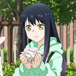 🧩 emoji 🧩Miko yotsuya [@kawaiipack] Telegram sticker 7 of 32