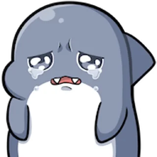 ⭐ emoji 胖鯊魚鯊西米★表情貼~嗨翻天 @kal_pc Telegram sticker 16 of 40