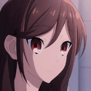 🙂 emoji Horimiya💕 @Miyamura_kun_05 Telegram sticker 9 of 110