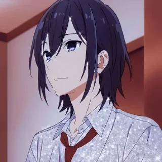😟 emoji Horimiya💕 @Miyamura_kun_05 Telegram sticker 17 of 110