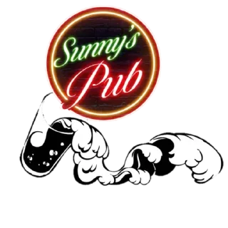 Sticker from Sunnys Pub