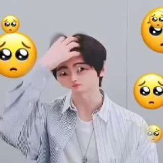 🐮 emoji Sunghoon (성훈) ENHYPEN@aestheticstikerpack Telegram sticker 18 of 40
