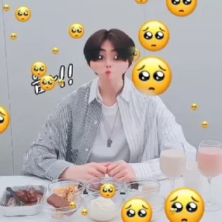 🐮 emoji Sunghoon (성훈) ENHYPEN@aestheticstikerpack Telegram sticker 17 of 40