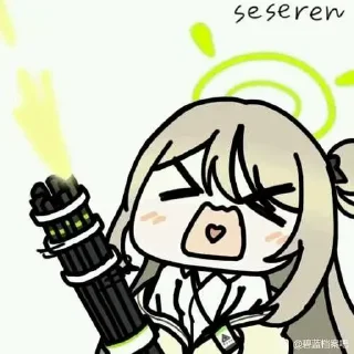 Sticker from bluearchive