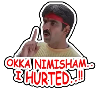 😊 emoji Ravi Teja Telegram sticker 24 of 30