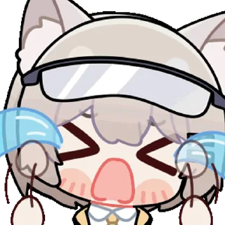 😭 emoji 露露 Telegram sticker 10 of 25