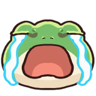⭐ emoji Japanese tree frog Emoji 2 @moe_sticker_bot Telegram sticker 23 of 40