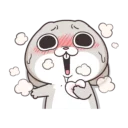 😖 emoji Best of 好想兔 (中文) @Woshizharbor Telegram sticker 9 of 71
