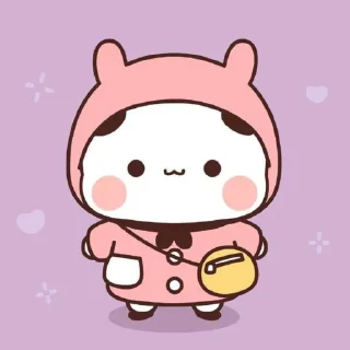 💜 emoji Cute mochi pack @sparkling_vibes Telegram sticker 22 of 65
