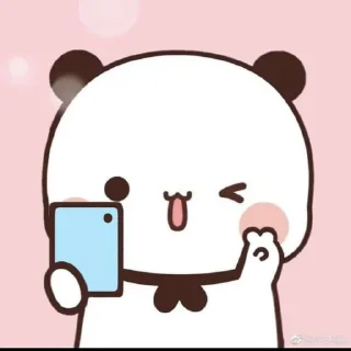 🤳 emoji Cute mochi pack @sparkling_vibes Telegram sticker 6 of 65
