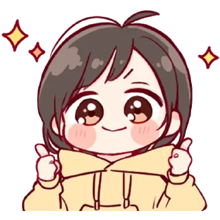 Sticker from Sasha cute pack — @stckrRobot