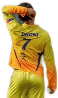 😌 emoji MS DHONI @THE_FRIENDS_ADDA — @stckrRobot Telegram sticker 12 of 120