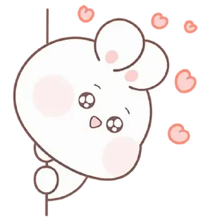 🤍 emoji 소중한 ⸻ @stikie's  ౨ৎ  @pacii Telegram sticker 11 of 23