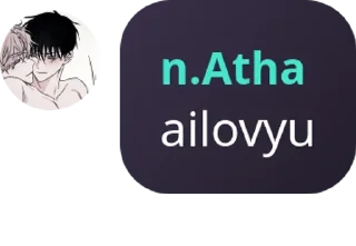 ❤️ emoji atha lucu Telegram sticker 20 of 25