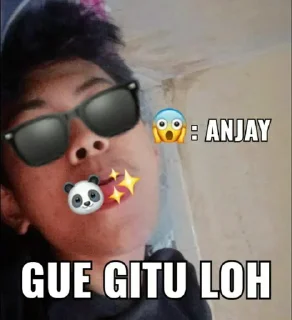 😎 emoji ASANJING SLAYY Telegram sticker 8 of 16