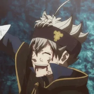 🤔 emoji Black Clover... @xvieravelyn — @stckrRobot Telegram sticker 6 of 87