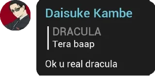 🤔 emoji DRACULAs kang pack 2 Telegram sticker 4 of 120