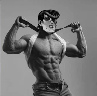 🤕 emoji Giga Chad Telegram sticker 23 of 60