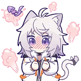🥰 emoji 小新喵♡2 Telegram sticker 6 of 16