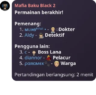 👨‍⚕️ emoji Mafia core Telegram sticker 11 of 120