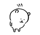 🙇 emoji 對自己吐槽的白熊5.5 Telegram sticker 15 of 40