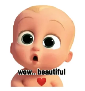 Sticker from Boss Baby @stickersbag