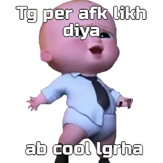 😂 emoji Baby boss 🍼🍼 @r_squared_rishabh Telegram sticker 7 of 12