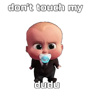 😂 emoji Baby boss 🍼🍼 @r_squared_rishabh Telegram sticker 5 of 12
