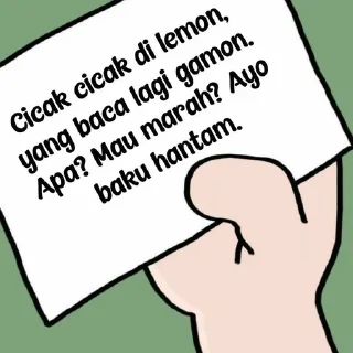 Sticker from gamon | @tikeltikelimued