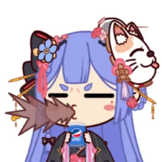 😫 emoji 阿梓从小就很可爱 Telegram sticker 14 of 20