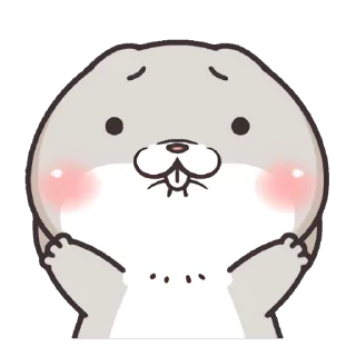 👏 emoji 好想兔-表情貼3(動起乃) @fathousechun Telegram sticker 8 of 47