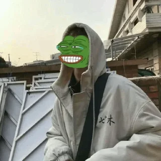 🍶 emoji Classic Pepe || @TheSungJinWoo Telegram sticker 22 of 23