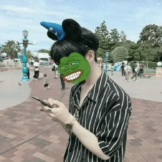🍶 emoji Classic Pepe || @TheSungJinWoo Telegram sticker 11 of 23