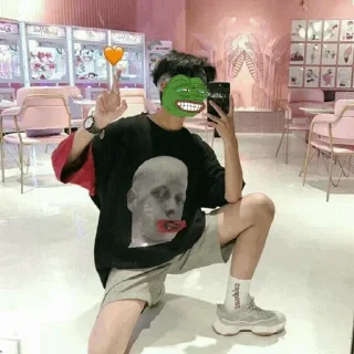 🍶 emoji Classic Pepe || @TheSungJinWoo Telegram sticker 6 of 23