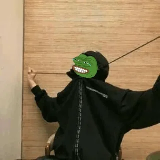 🍶 emoji Classic Pepe || @TheSungJinWoo Telegram sticker 15 of 23