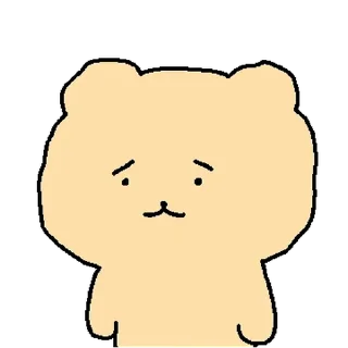 💬 emoji 망그러진 곰 By @KakaoEmoticon Telegram sticker 16 of 24